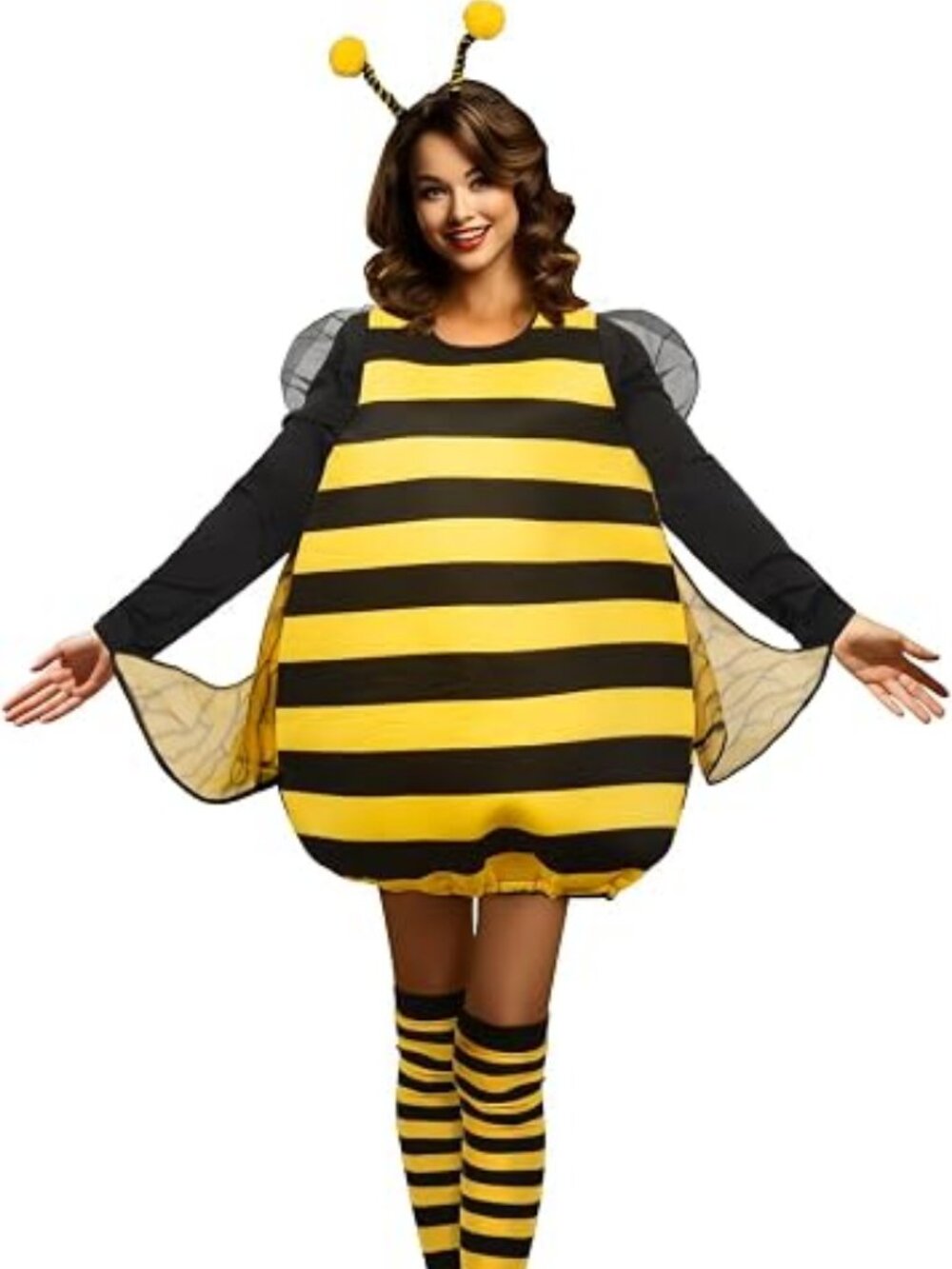 HOMELEX Bumble Bee Costume for Women Halloween Outfit